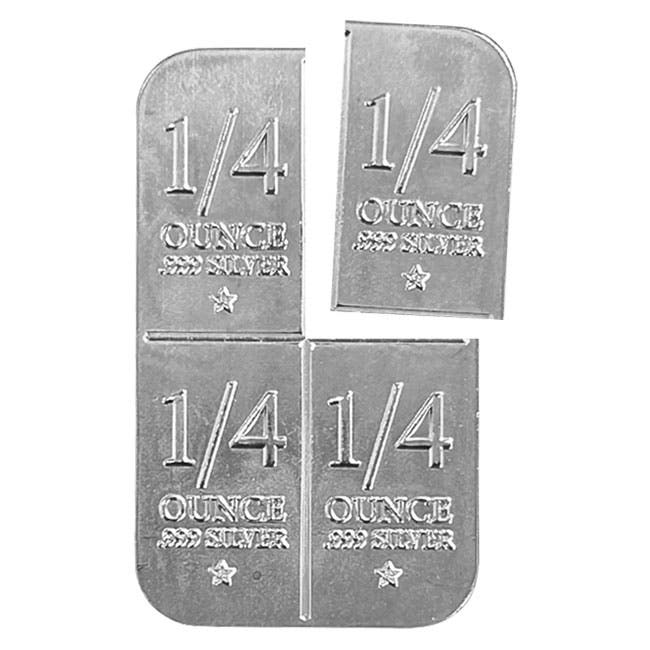 Divisible Silver Buy 1 oz Silver Bullion Bars | Silver Bars | U.S. Gold Bureau