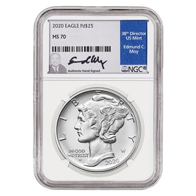Palladium Legacy Package: (1) 2018-2020 plus (3) 2026 Certified Palladium Coins