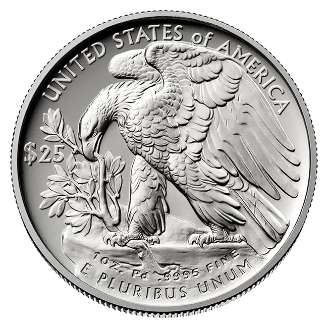 Palladium 3-Pack: 2026 Palladium Eagle MS70 Package