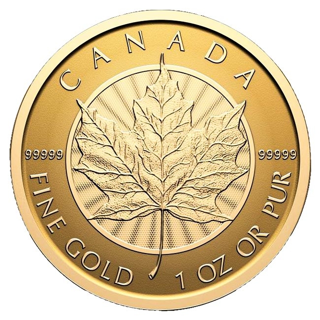 2027 $200 Purest Gold Maple Leaf .99999 Coin