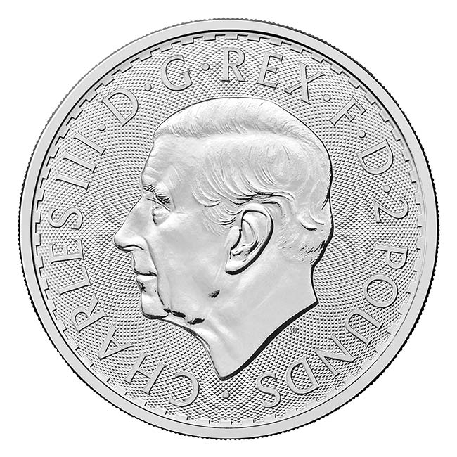 2027 1oz Silver Britannia Coin obverse